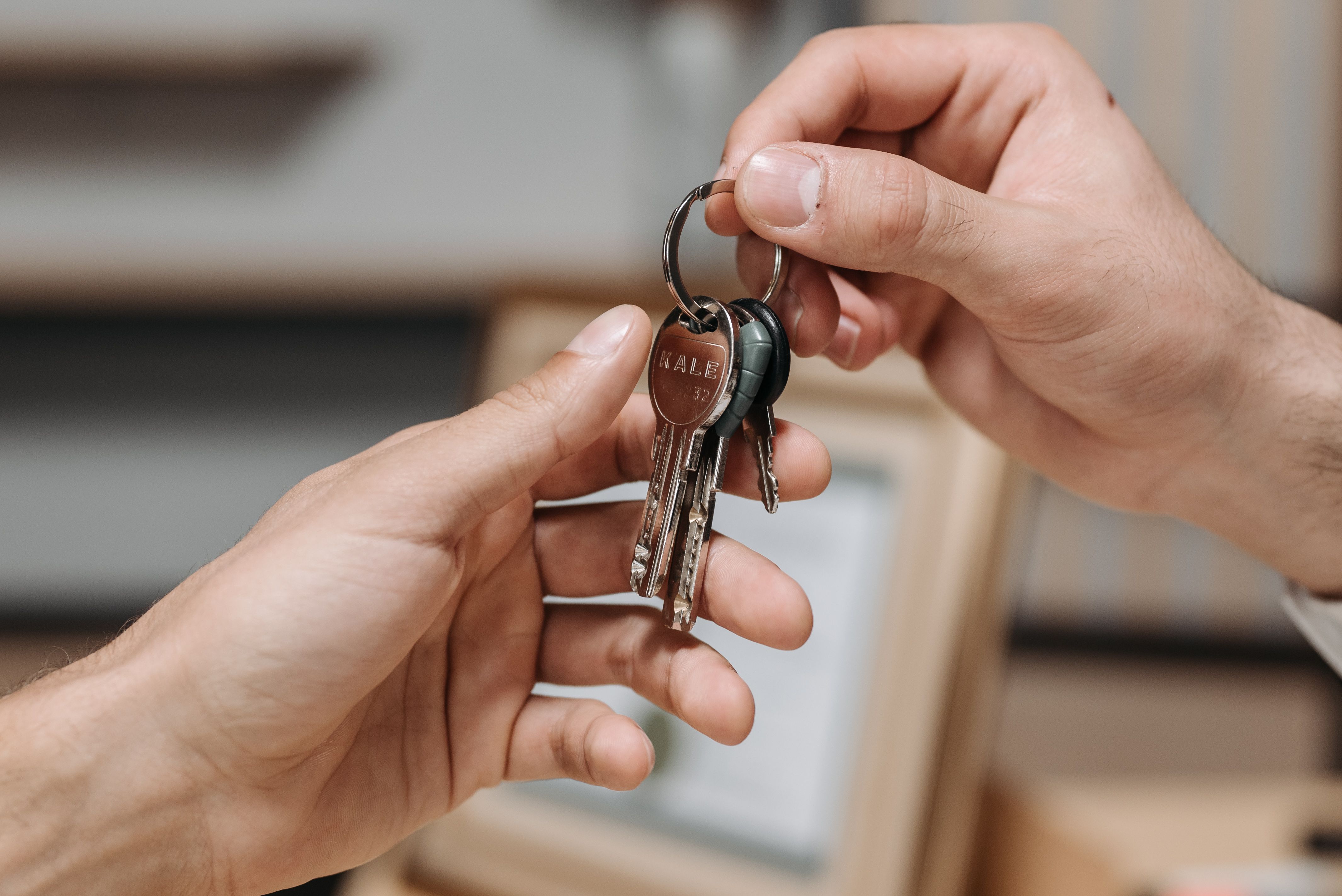 Exchange of house key